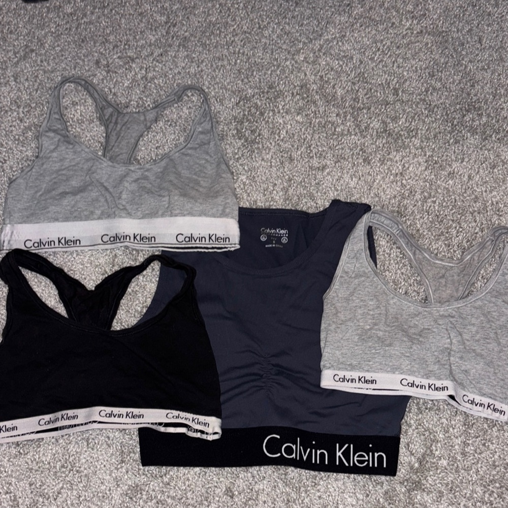Calvin Klein Sports Bra and Lounge Bra Set